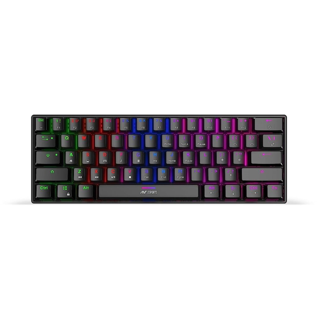 KEYBOARD MECHANICAL ANT ESPORTS MK1300 MINI V2 ARGB